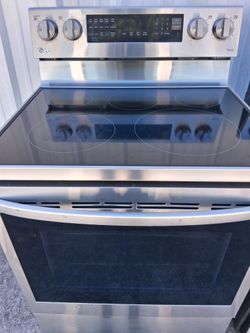 LG Electric Stove 
