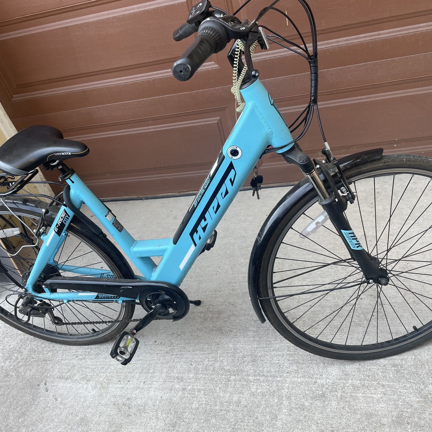 hyper e-ride 36v 700c electric bicycle Hyper E-Ride 700C 36V 250W City Electric Assist Bike - Blue for Sale in  Chula Vista, CA