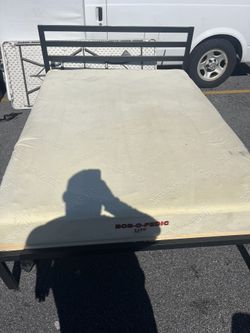 Full Size Bed Frame And Mattress