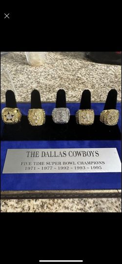 5 Dallas Cowboys - Super Bowl - Replica Rings