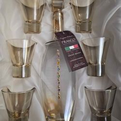 Franco Decanter And 6 Glasses