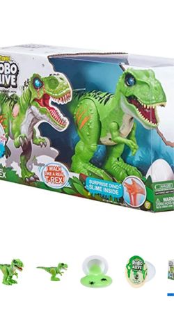 Robo Alive T-Rex Includes Sound/ Slime Brand New