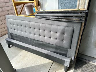 King size bed frame