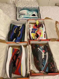 Men’s Nike’s for sale mostly brand new