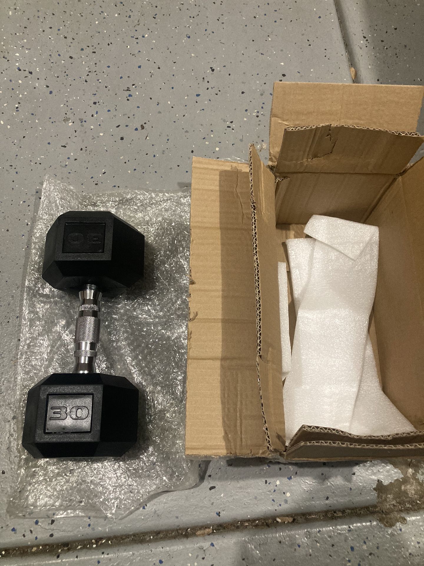 1 30 Lb Dumbbell