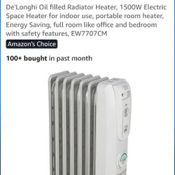 Oil Filled Radiator Heater 