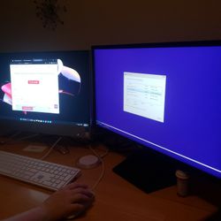 hp all in one 24-dp1xxx With DELL 4K monitor 