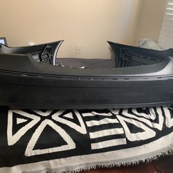 Replacement Rear Primed Bumper Cover, Sedan, For Models Without Parking Aid Sensor Holes and Sport and AMG Styling Package, W211 for Mercedes-benz E32