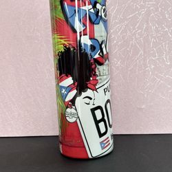 Puerto Rican Skinny 20 Oz Tumbler 