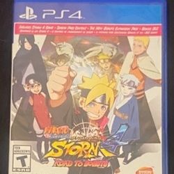 Ps4 Naruto Shippuden Ultimate Ninja Storm 4 Road To Boruto