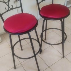 Red Bar Stools