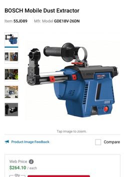 Bosch dust extractor