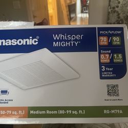 Nuton Bathroom Fan With Light & Heater 