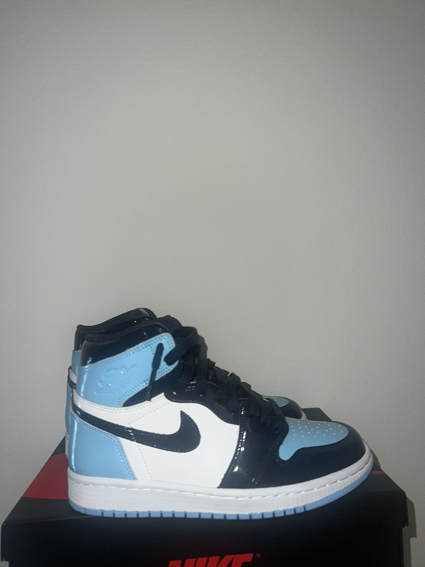 Nike Jordan High UNC patent women