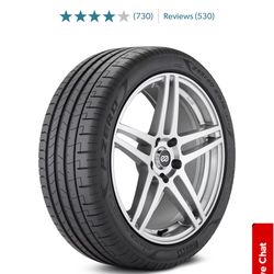 2x Pirelli P zero 225/35ZR19 Tires (practically new)