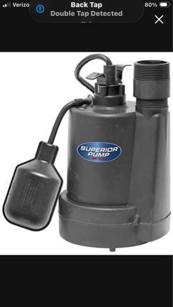 Superior Pump Submersible Sump Pump