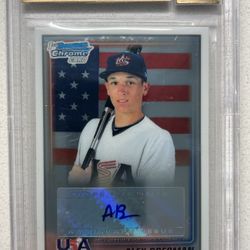 Alex Bergman 1st Bowman Chrome Draft 