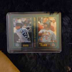 2001 Topps Chrome Traded T99 Pujols/Ichiro