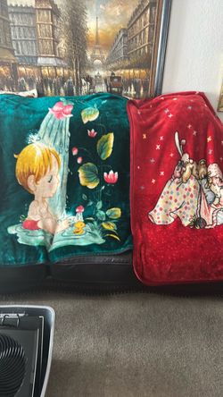 Two Warm children blankets