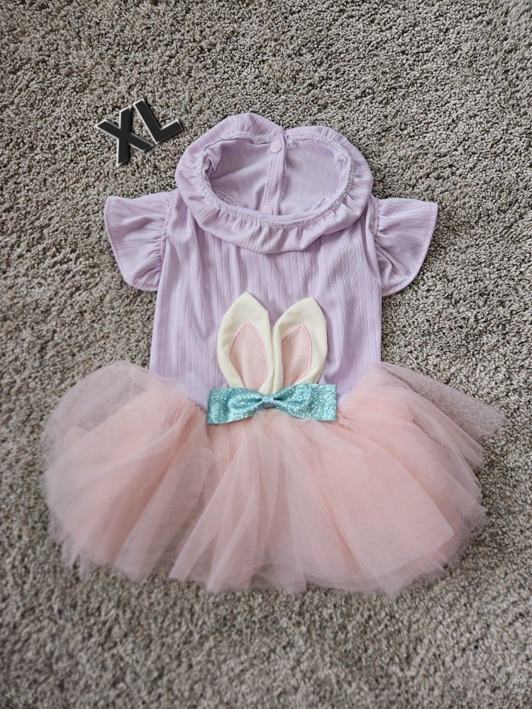 Small Medium Dog Or Puppy Easter Dress New Xl