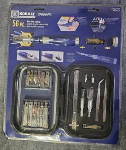 KOBALT SPEEDFIT 56PC. MICRO HOBBY KNIFE SET