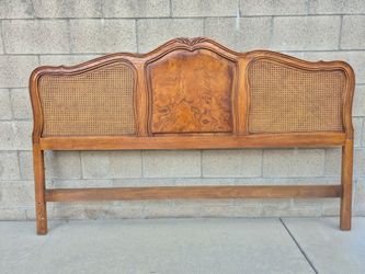 Vintage King Size Bed Headboard and Frame