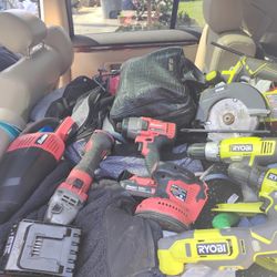 For Bauer Power Tools With Battery Charger And For Ryobi Tools