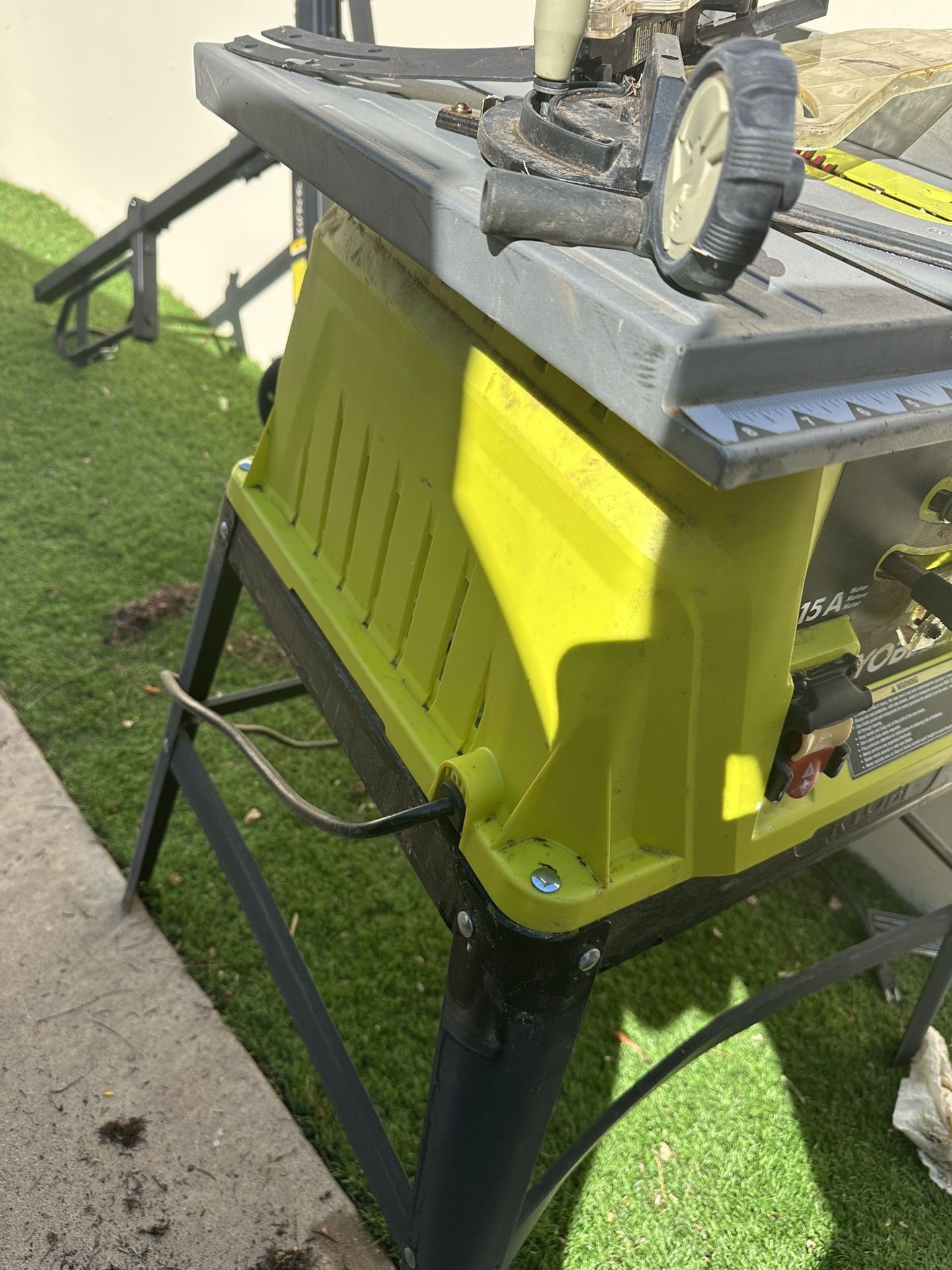 Ryobi 10” 15 Amp Table Saw