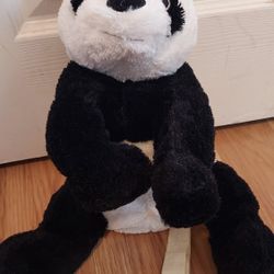 IKEA Plush Panda Bear KRAMIG Plush Stuffed Animal Baby Toy Floppy