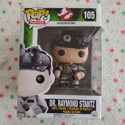 Funko POP! Movies Ghostbusters Dr. Raymond Stantz #105 Vinyl Figure New