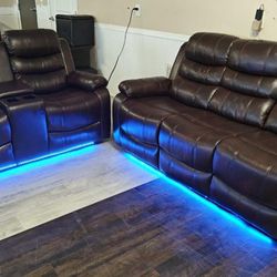 NEW SOFA AND LOVESEAT RECLINER FREE DELIVERY 🚚 