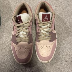 Pink Air Jordan 1 Low 