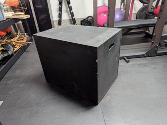 Wood Plyo Box Jump