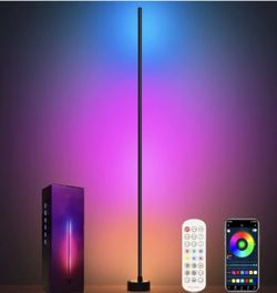 Brand New RGB Corner Floor Lamp With Remote 