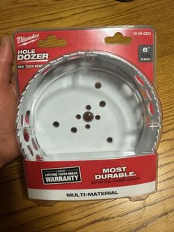 6” Hole Saw New