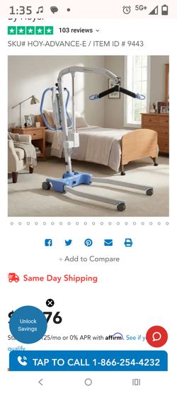 Brand new hoyer electric lift