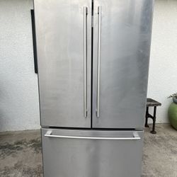 Stainless Steel 3 Door Refrigerator 