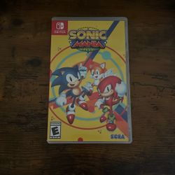 Sonic Mania Plus Nintendo Switch Game