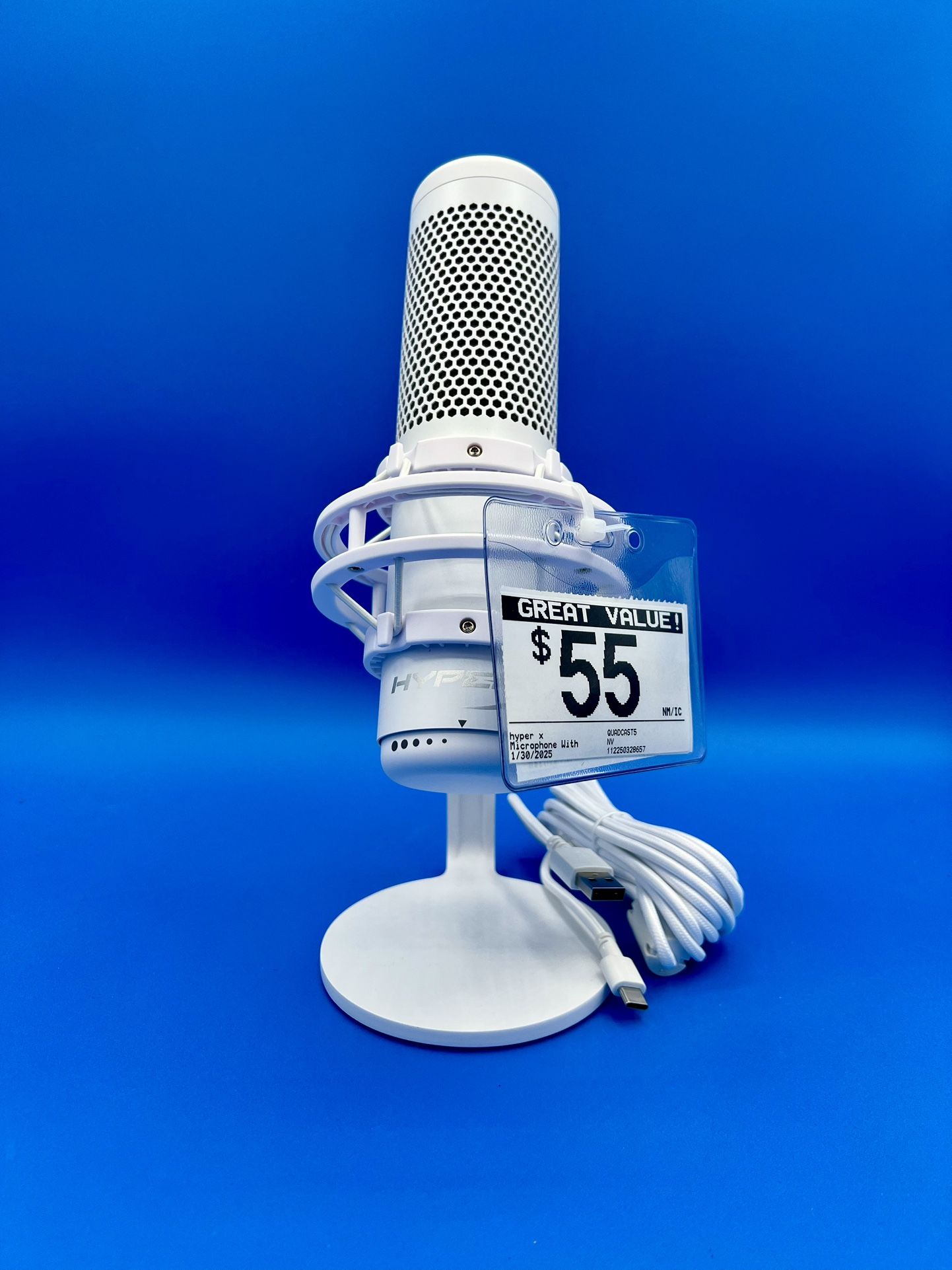 HyperX QuadCast S - RGB USB Condenser Microphone
