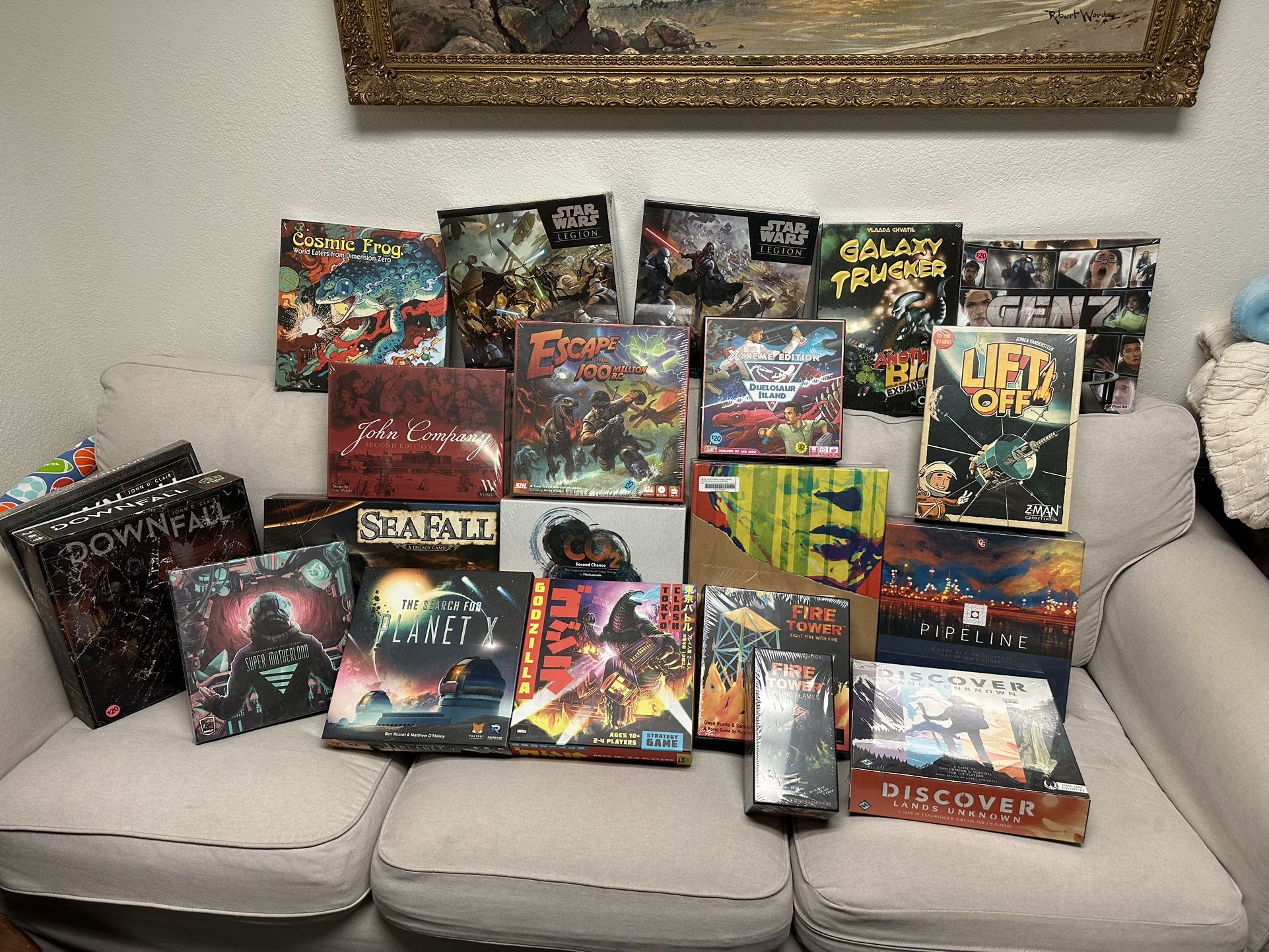 Board games - New In Shrink - Priced Individually