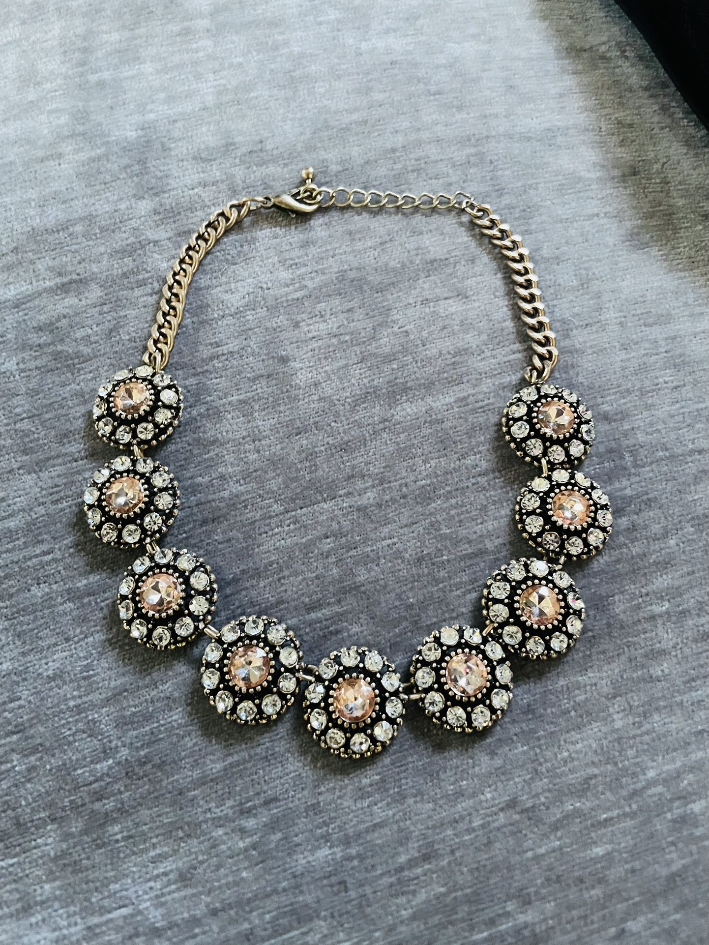 Choker Necklace (peach Stone)