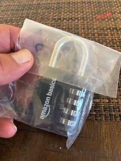 Lock - amazon brand - 4 digits