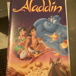Disney Aladdin VHS