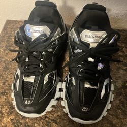 Balenciaga Track Runner(black/silver)