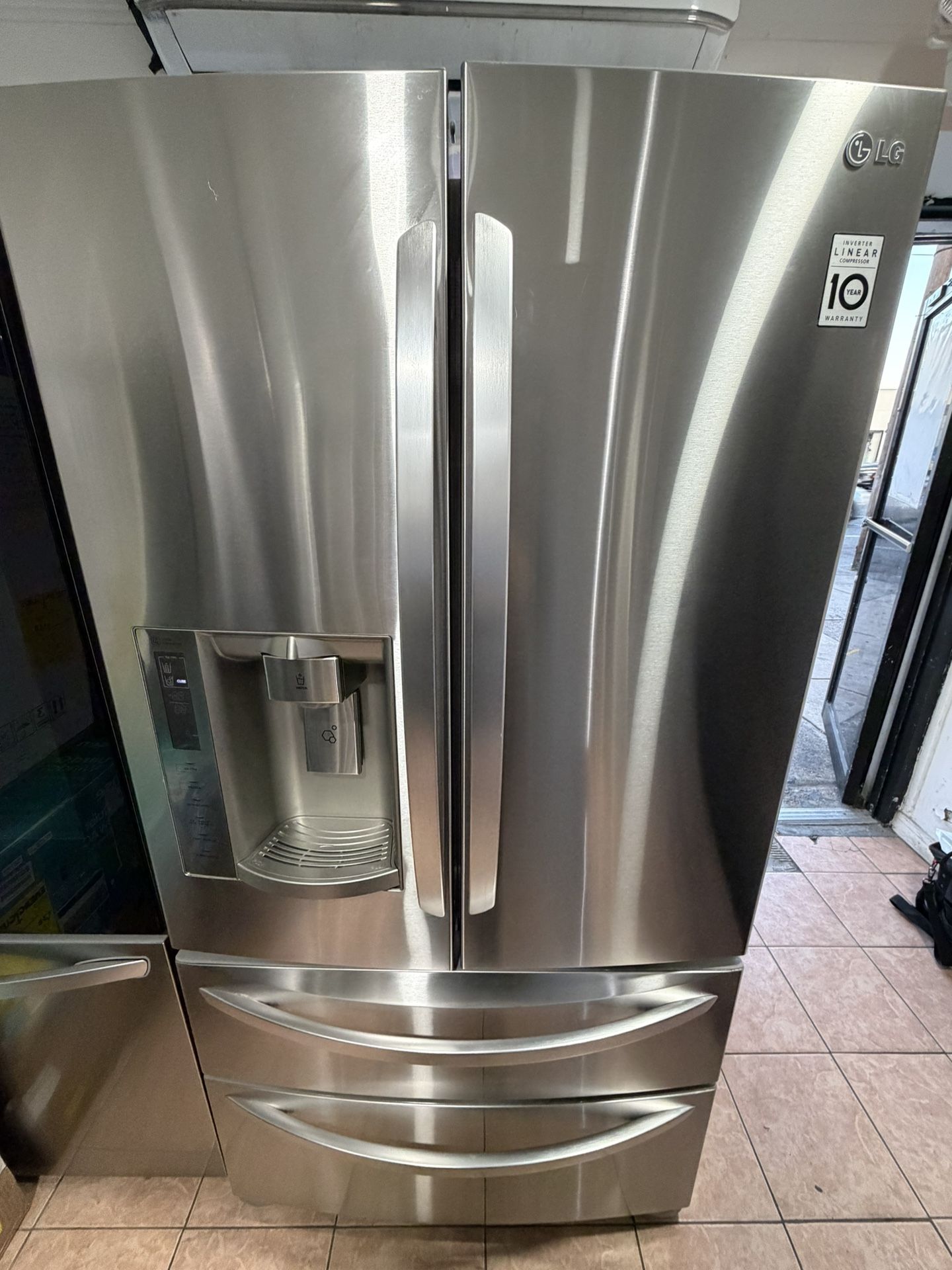 LG 36” French Doors Refrigerator 