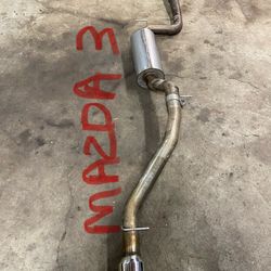 04-09 Mazda 3 Borla Exhaust Sedan/hatch 