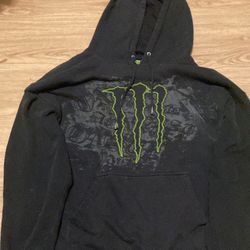 Authentic Monster Energy Vintage Hoodie Size large