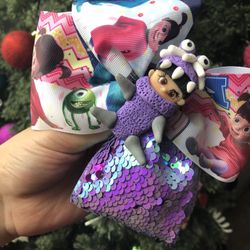 Monster Inc Hair Bow