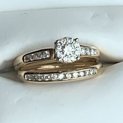 1/2K Diamonds on 10K Gold 