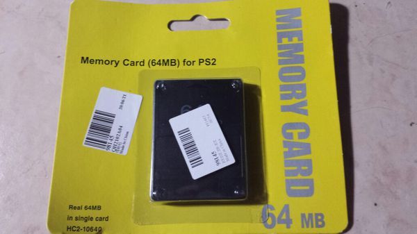 Playstation 2 memory card - NEW